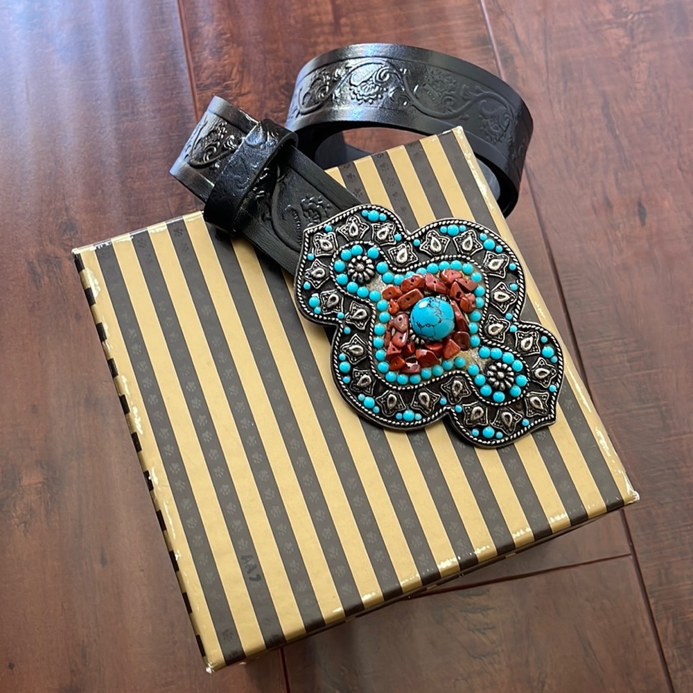 Sandcastle leather Belt